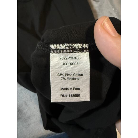 NWT Universal Standard Black Boat Neck EASY FIT DRESS SZ‎ 4XS (00-0) Pima Cotton - Picture 5 of 8